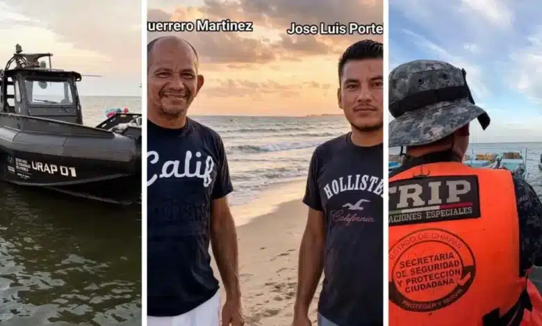 ¡localizan con vida a dos pescadores tras cuatro días a la deriva en el mar!