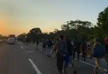 caravana migrante retoma marcha desde tapachula al norte del país