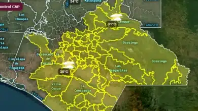 emiten alerta por lluvias intensas en chiapas