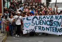 Ya avanzó caravana de migrantes ¿En qué parte de Chiapas están? (Foto de internet)
