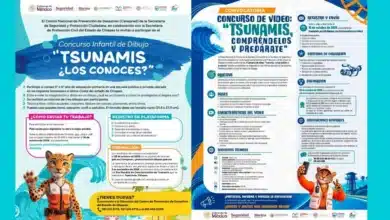 invitan a niñas, niños y jóvenes chiapanecos a participar en concursos sobre prevención de tsunamis