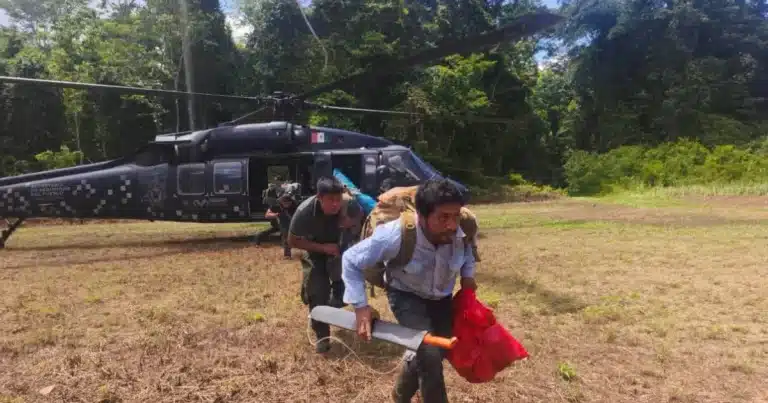localizan con vida a seis extraviados en la selva lacandona