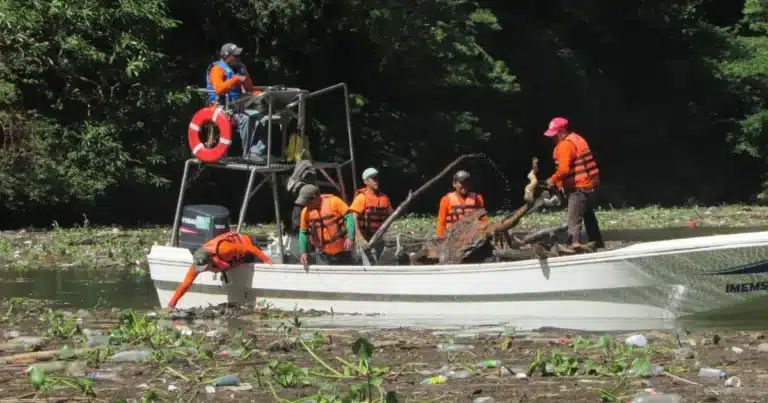 medida de nota webretiran más de 2 mil 393 toneladas de residuos del cañón del sumidero