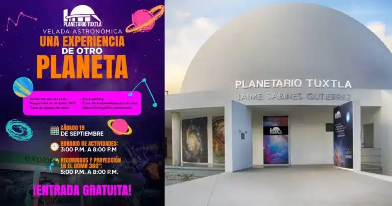 planetario tuxtla invita a vivir una noche astronómica única este 19 de septiembre