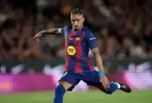 ¿Dónde ver la LaLiga? Raphinha al firmar triplete es comparado (Foto de internet)