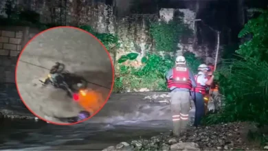 Motociclista arrastrado por agua en Tuxtla, continúa la búsqueda (Fotos de internet)