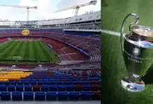 Final de Champions League en Camp Nou