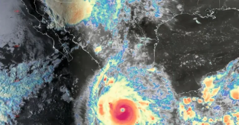 huracán polo vuelve a categoría 5 y provoca fuertes lluvias en guerrero y michoacán
