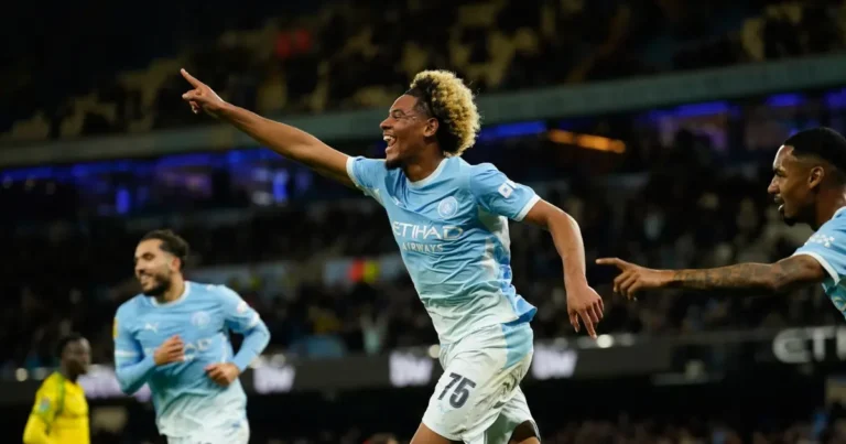 manchester city golea al norwich y avanza en la efl cup