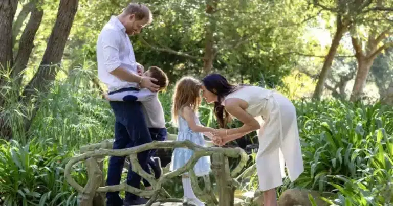 meghan markle muestra a sus hijos en su nueva vida en reino unido