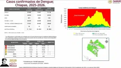 dengue aumenta 71% en chiapas en poco más de un mes