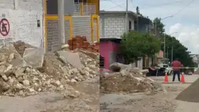 Obra inconclusa en Calzada al Sumidero (Foto de internet)