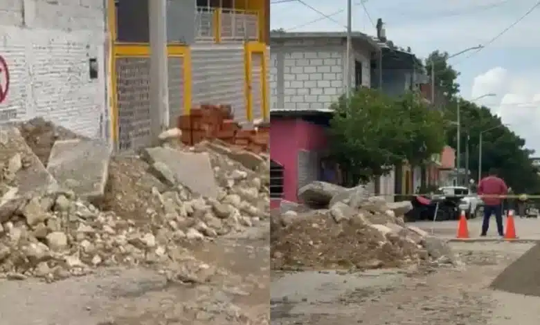 Obra inconclusa en Calzada al Sumidero (Foto de internet)
