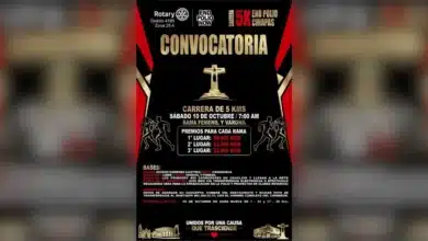 este sábado se realizará la carrera 5k end polio chiapas