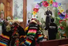 fiesta en la iglesia de san francisco de asís en tuxtla gutiérrez