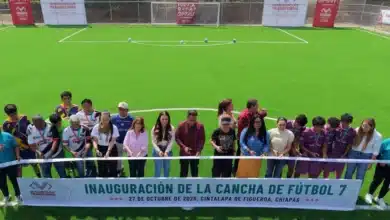 Gobierno de Eduardo Ramírez inaugura cancha de futbol 7 en Jornada de Prevención Social