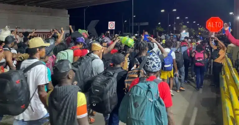 nueva caravana migrante se prepara para partir desde tapachula hacia el norte del país