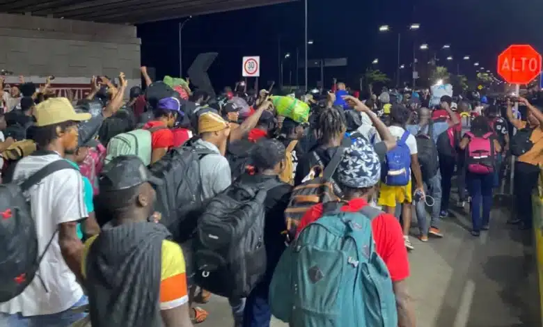 nueva caravana migrante se prepara para partir desde tapachula hacia el norte del país