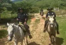 refuerzan vigilancia con patrullajes a caballo en colonias de tuxtla