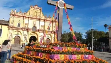 turistas celebran día de muertos en san cristóbal de las casas