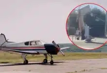 avioneta se estrella en una calle de california