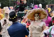 catrinas toman reforma por día de muertos