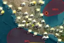 ciclones simón e isaías dos zonas de baja presión son vigiladas cerca de méxico