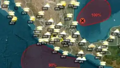 ciclones simón e isaías dos zonas de baja presión son vigiladas cerca de méxico