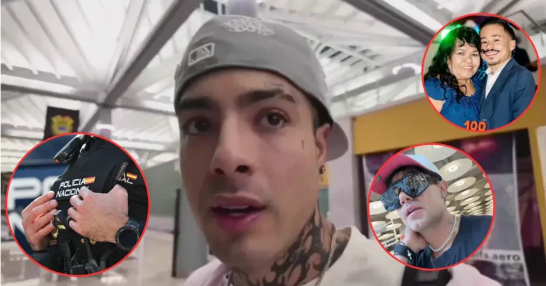 Presunta detención de Naim Darrechi (Fotos de redes sociales)