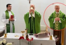 Papa León XIV realiza una misa días después de su cirugía pulmonar (Fotos de redes sociales del Vaticano)