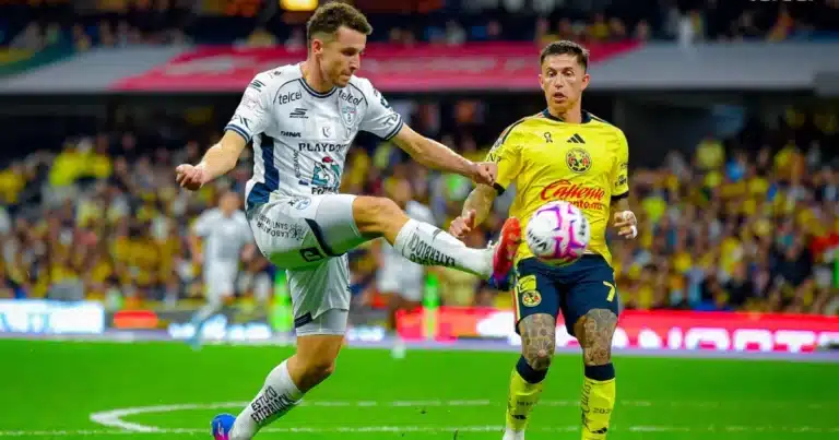Pachuca gana 2-1 al América, jugadas clave aprovechadas por los tuzos (Foto de Telcel y redes sociales)