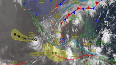 lluvias intensas afectarán a varios estados de méxico