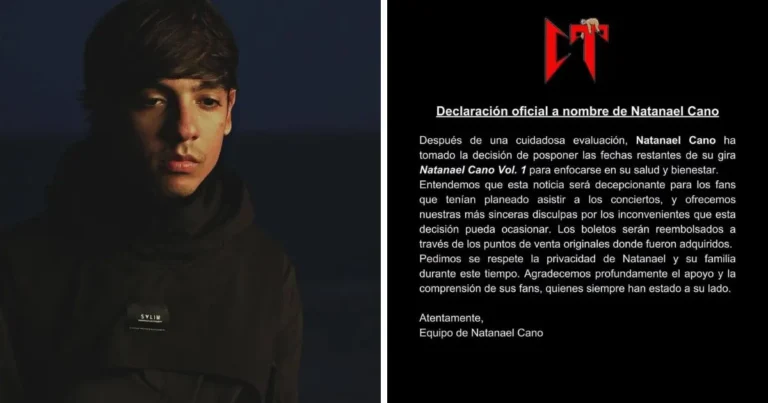 natanael cano cancela 10 conciertos y su familia revela su postura ante la pausa musical